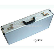 caja pistola escopeta nueva llegada de aluminio con espuma en el interior de China fabricante